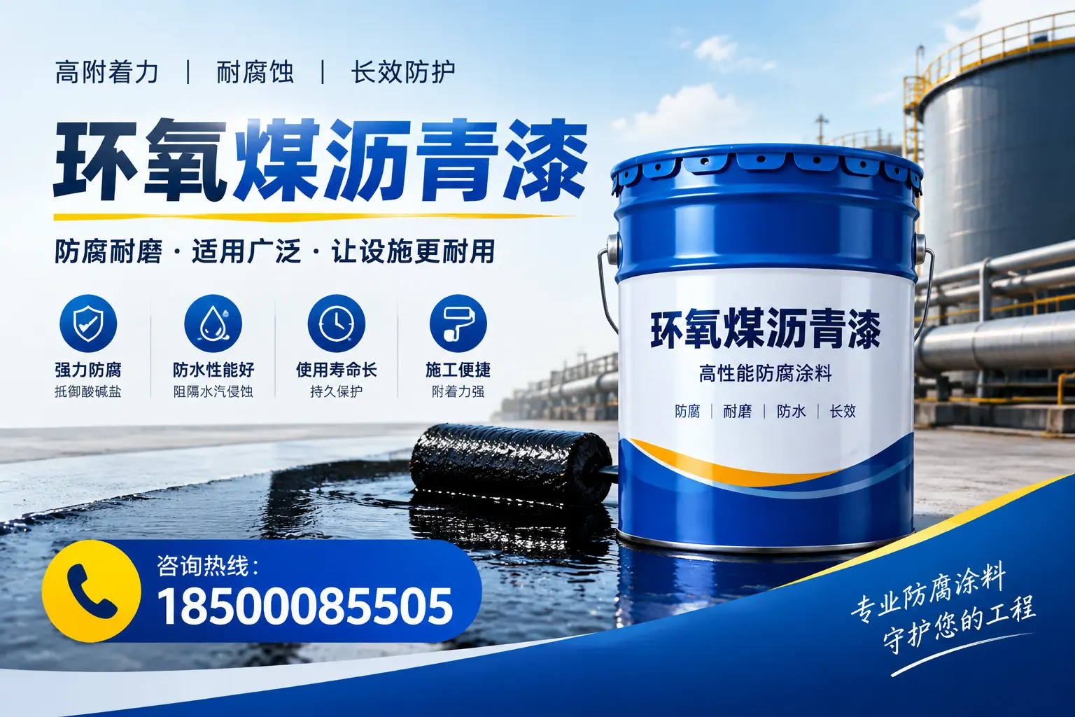 环氧煤沥青漆与其他涂料的对比分析，助力迪庆企业决策
